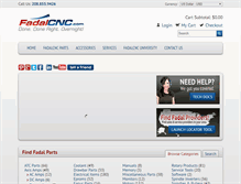 Tablet Screenshot of fadalcnc.com